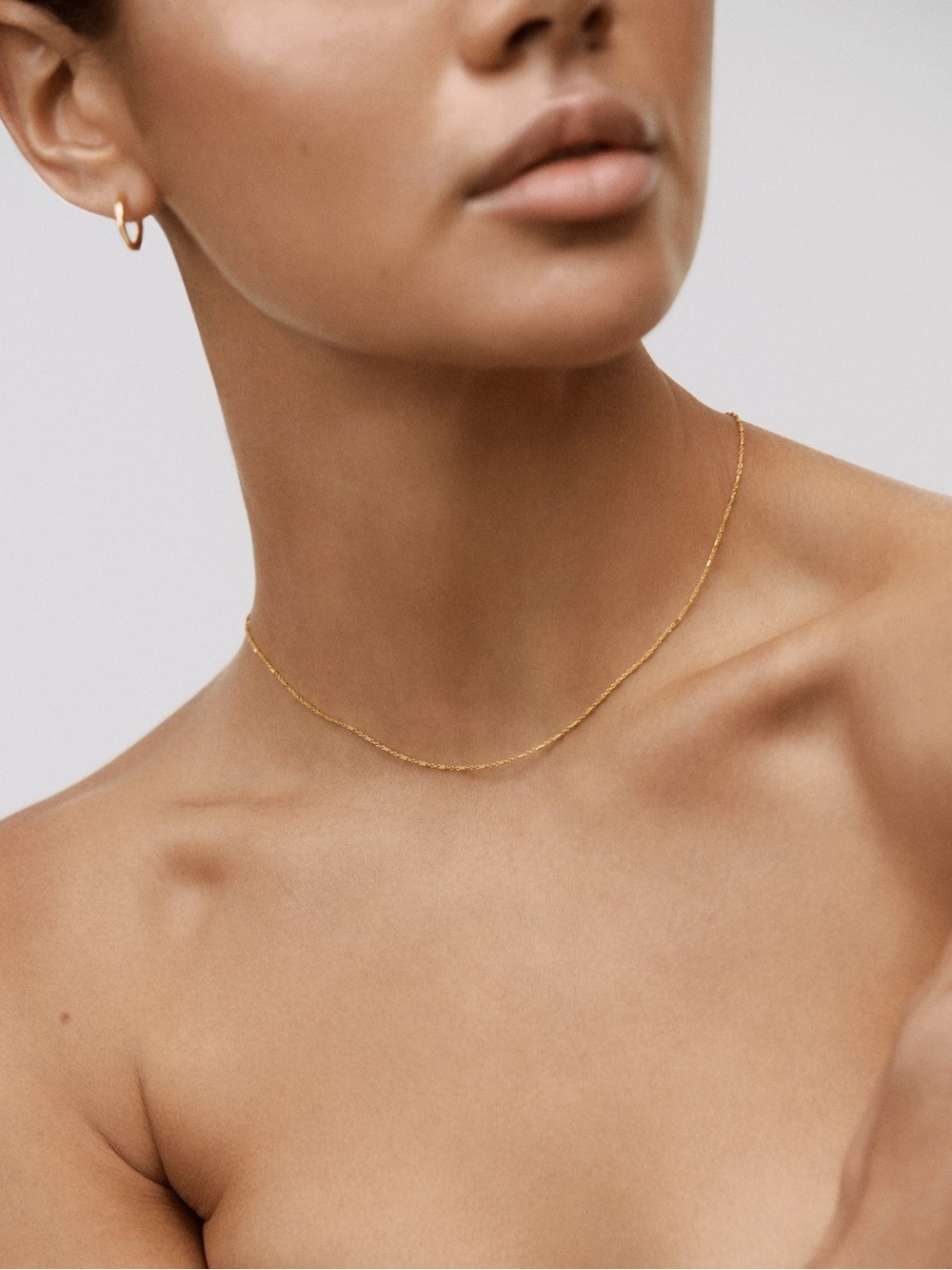 MONICA VINADER Station Chain Necklace